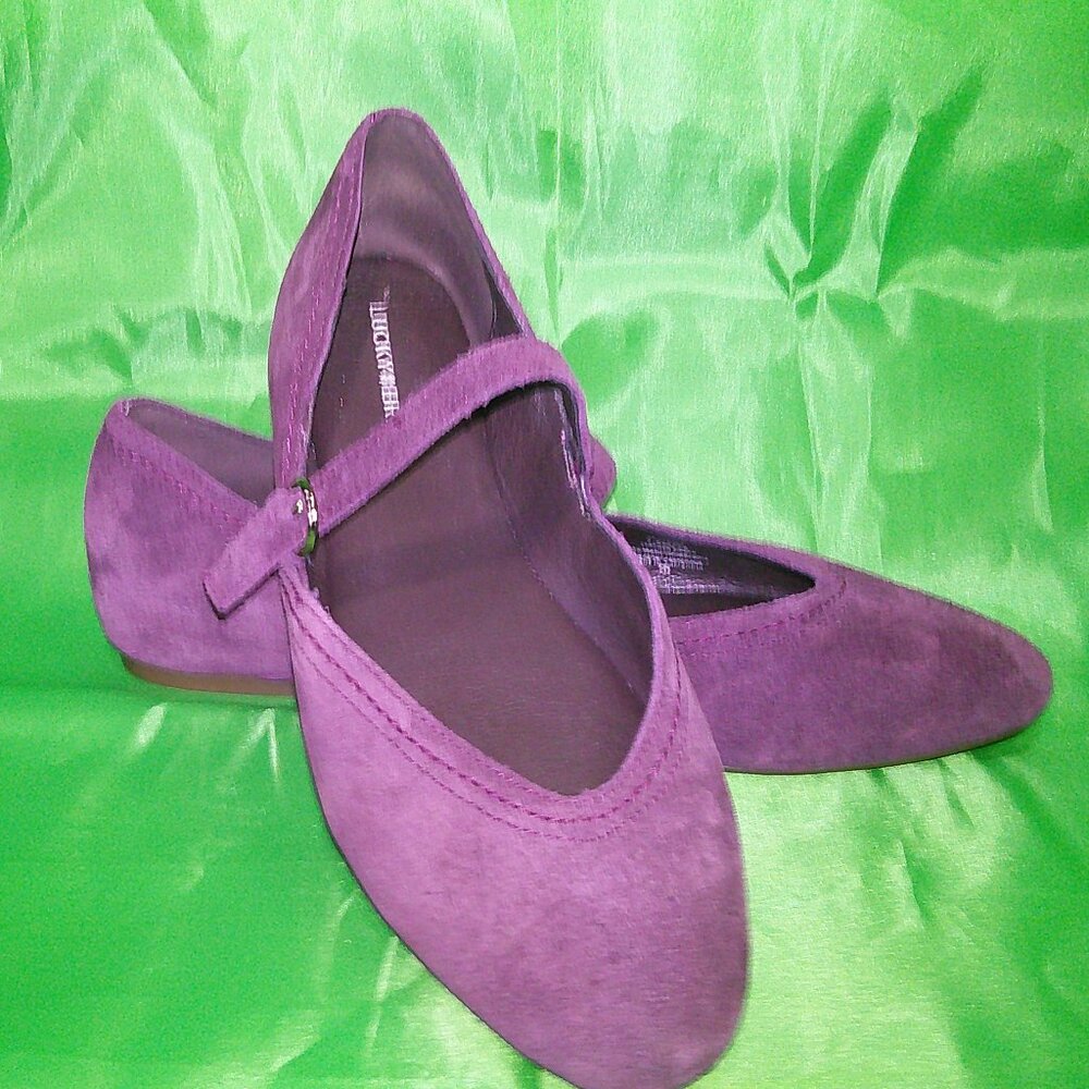 Lucky Brand Cyrena Women's Flats Winter Cherry Size 7.5 M